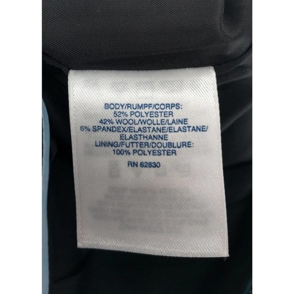 Washable Wool Straight Modern Pants Lined 10 - Picture 6 of 7